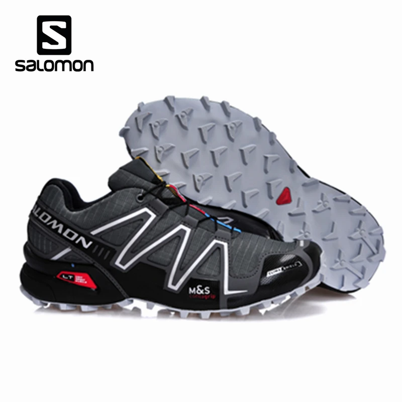 Salomon Speed Cross 3 CS Men's Outdoor shoes climbing Hiking Sport Breathable Sneakers solomon Speedcross Male zapatillas Hombre