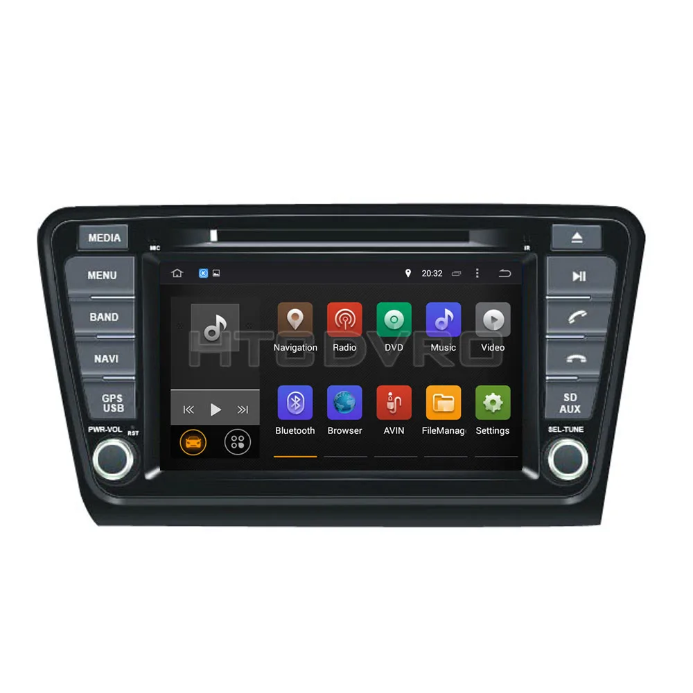 Flash Deal YMODVHT 8inch 4G Octa Core Android 9.0 7.1 Car DVD Player for Skoda Octavia 2014- GPS Auto RDS Radio Audio Video Stereo 12