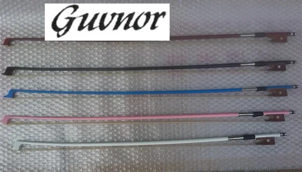 

Violin horseshoers bow pink blue black white