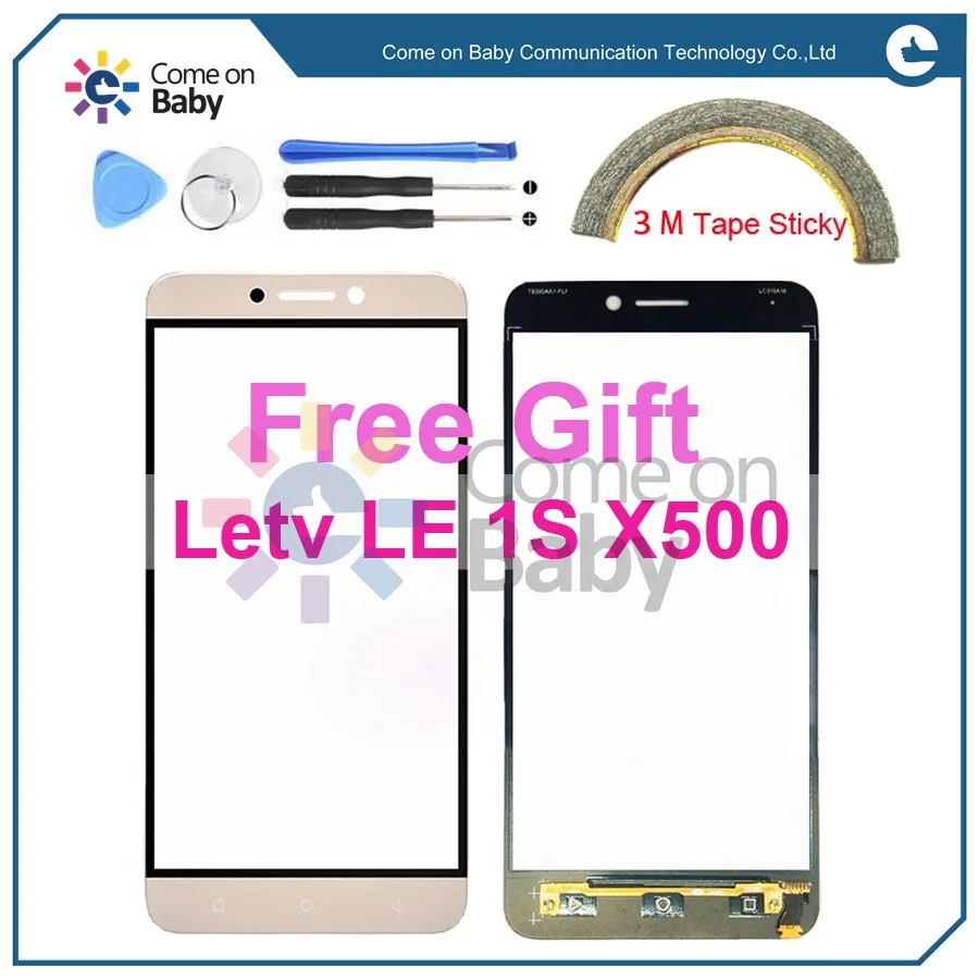 

Letv LE 1S X500 Touch Screen Glass Digitizer Front Outer Touch Panel Phone Repair for Letv LE 1S X500 + Open Tools +3M