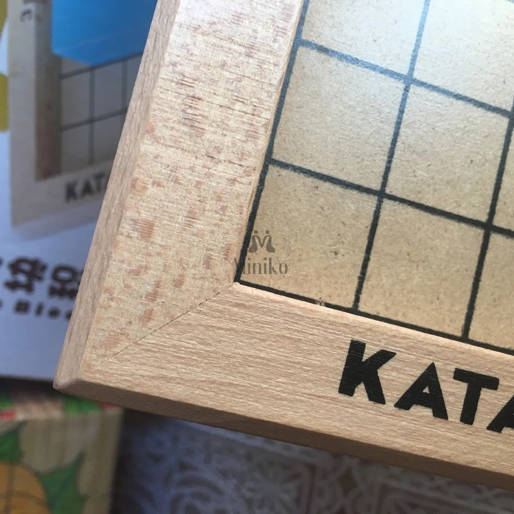 Table Game Beech Wood Tetris Blocks Educational Baby Toys Montessori Katamino Building Blocks Children IQ Challenge Gift