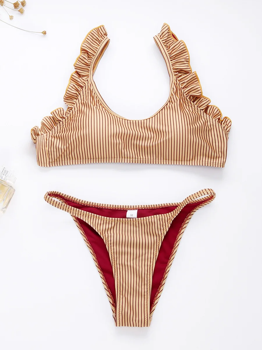 FBS 2018 Sexy Lace Swimwear Women Hot Bikinis Set High Quality Bathing