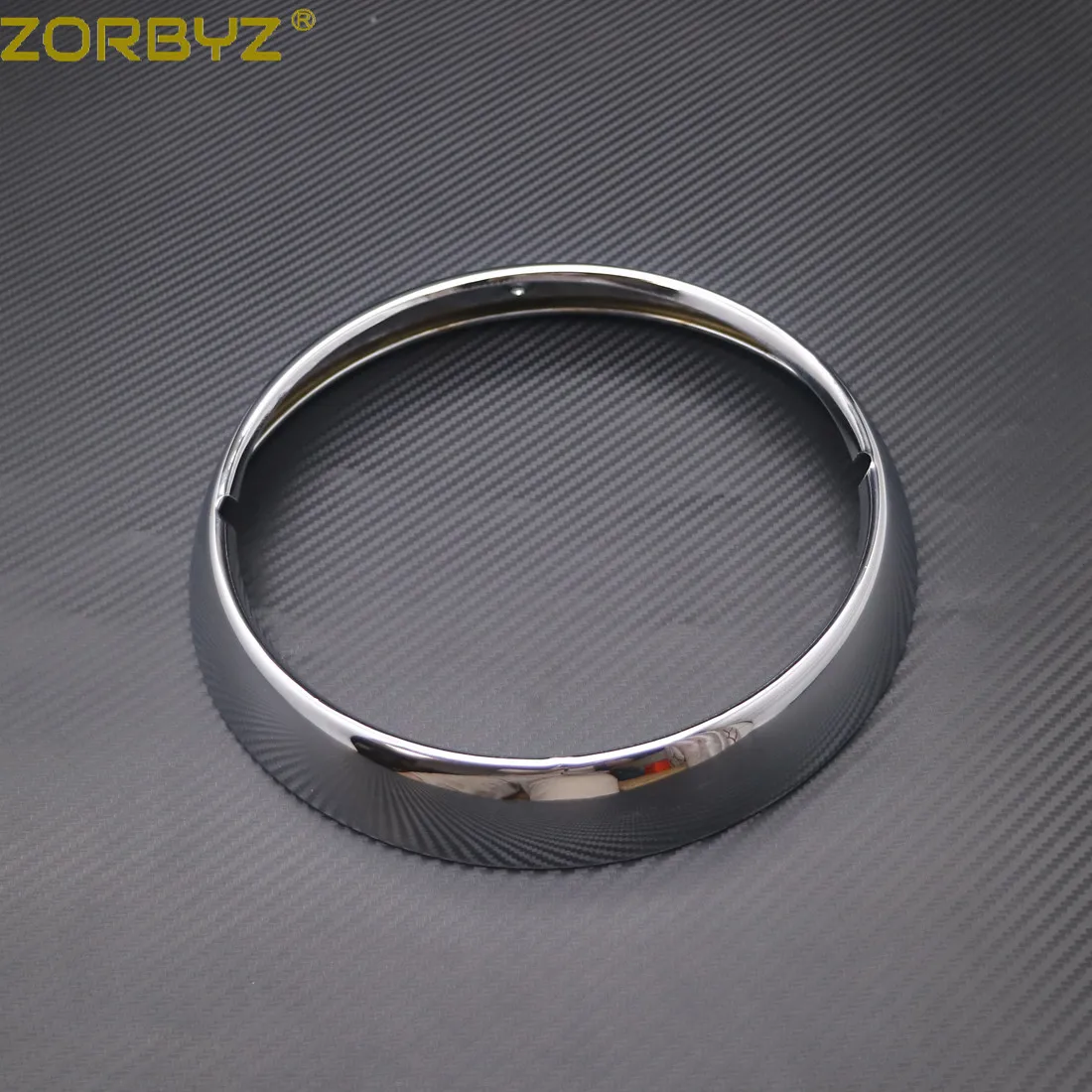ZORBYZ мотоциклетная хромированная накладка 7 дюймов налобный фонарь отделка