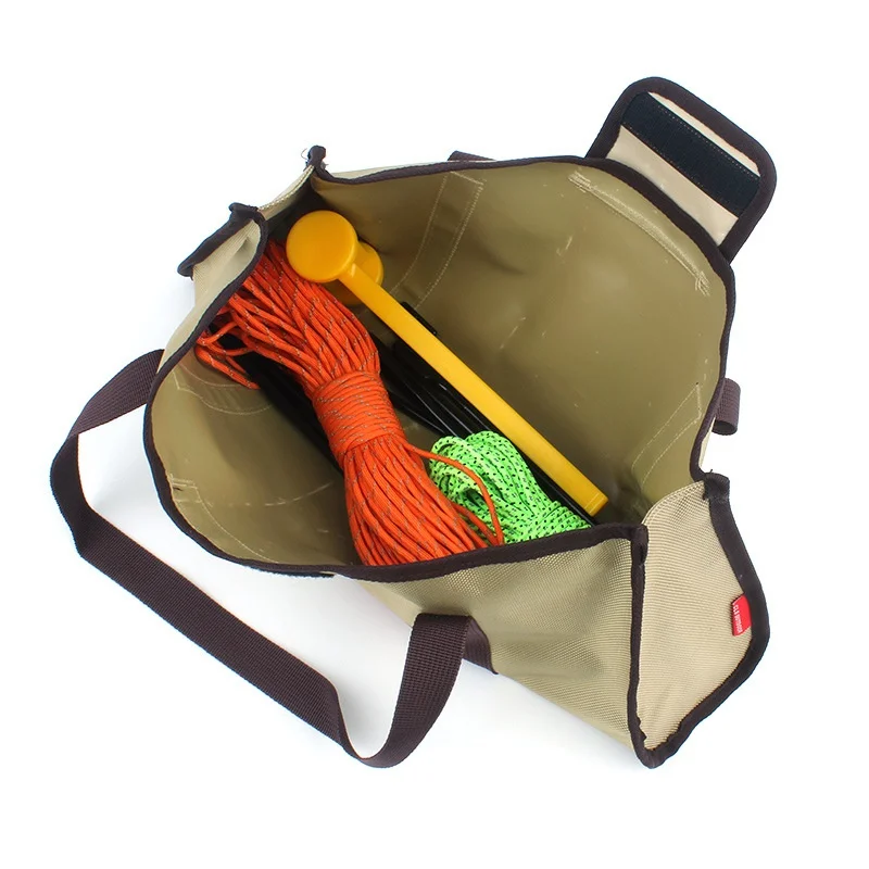 

Hot Sale Outdoor Camping Multi-function Storage Bags Tent Tools Rope Nail Hammer Large Capacity Camping Bags