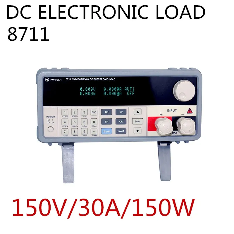 

DC Electronic Load 150V/30A/150W IV-8711 for Production Lines Battery Switching and Linear Power Supply Test Polarity Protection