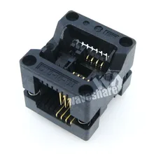 SOP8 SO8 SOIC8 OTS-8(16)-1,27-03 Enplas IC Тесты burn-в гнездо адаптера Программирование 1,27 мм Шаг 3,9 мм Ширина