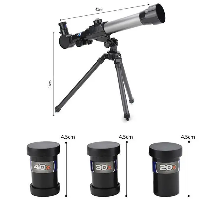 Outdoor Tool Telescope Astronomical Monocular With Tripod Refractor Spyglass Zoom For Beginner Astronomic Space Children Gift