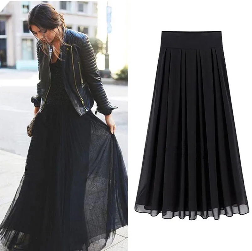 Maxi Skirts For Tall Women Women’s Long Maxi Skirts. Maxi skirts are a hot trend this year. They work really well for tall women. These long skirts look fine worn anywhere from mid-calf to the floor. For a casual look, wear with some flat sandals and a t-shirt. For a dressy look, pair with a sexy tank, or blouse and throw on .