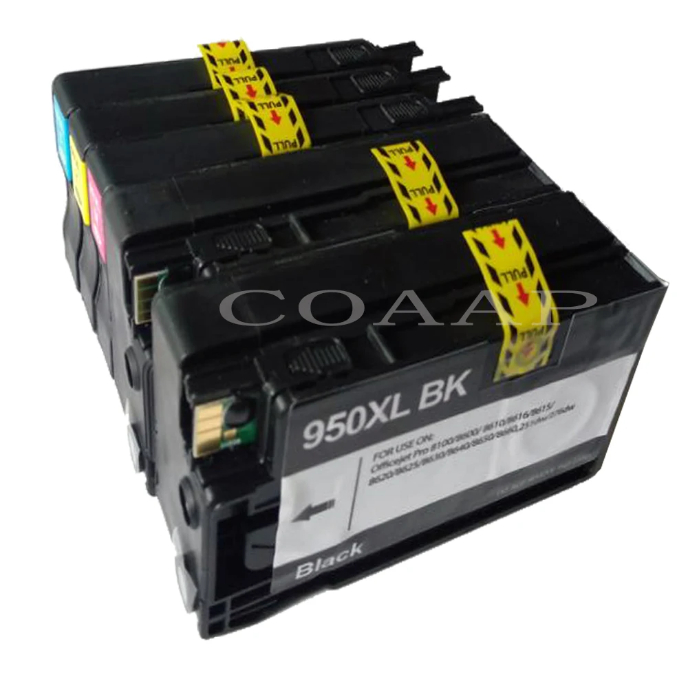 5 Pack Cartuccia Di Inchiostro Compatibile Per Hp 950Xl 951Xl Officejet Pro 8630 8610 8600 8640 Plus Stampante