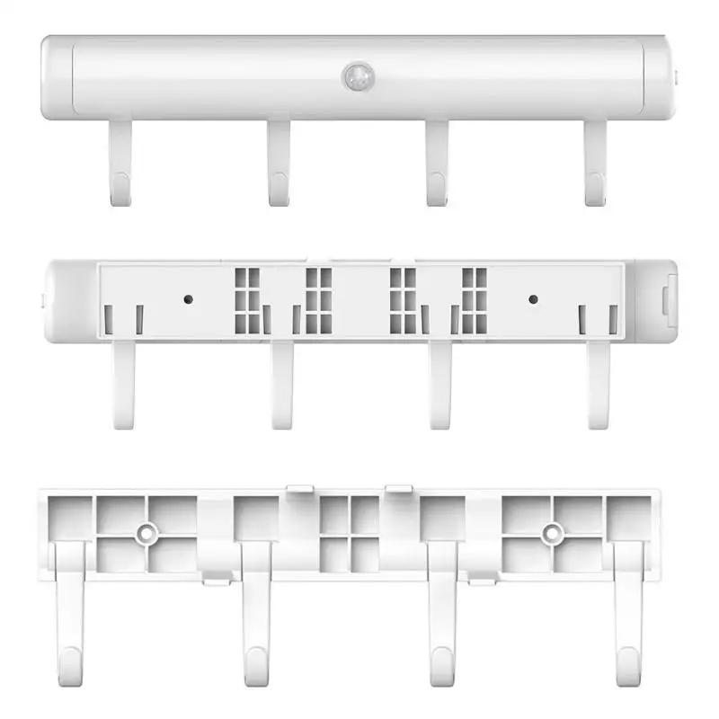 Шкаф СВЕТОДИОДНЫЙ ночник шкаф датчик движения лампа с настенные крючки