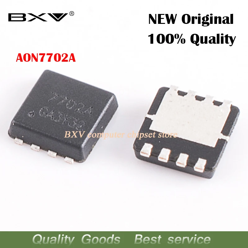 Бесплатная Доставка 5 шт. AON7702A AO7702A 7702A MOSFET QFN-8 новый оригинальный