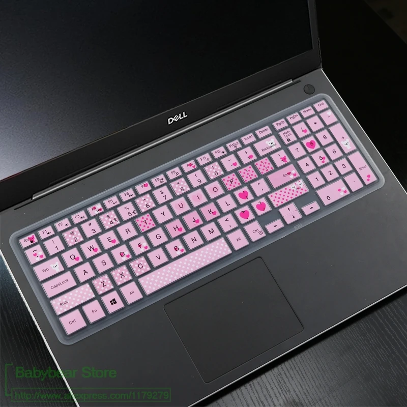 Силиконовое покрытие для клавиатуры для ноутбука Dell G3 15/17 G5 15 G7 15 серии 15," G3 G3579 G5 G5587 17,3" Dell G3 17 G3779 игровой ноутбук