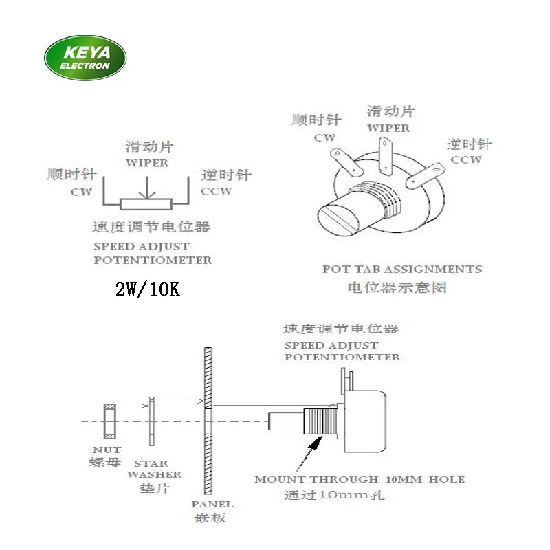 MMT pwm dc контроллер 180v 220v щеткой dc регулятор скорости двигателя 4A