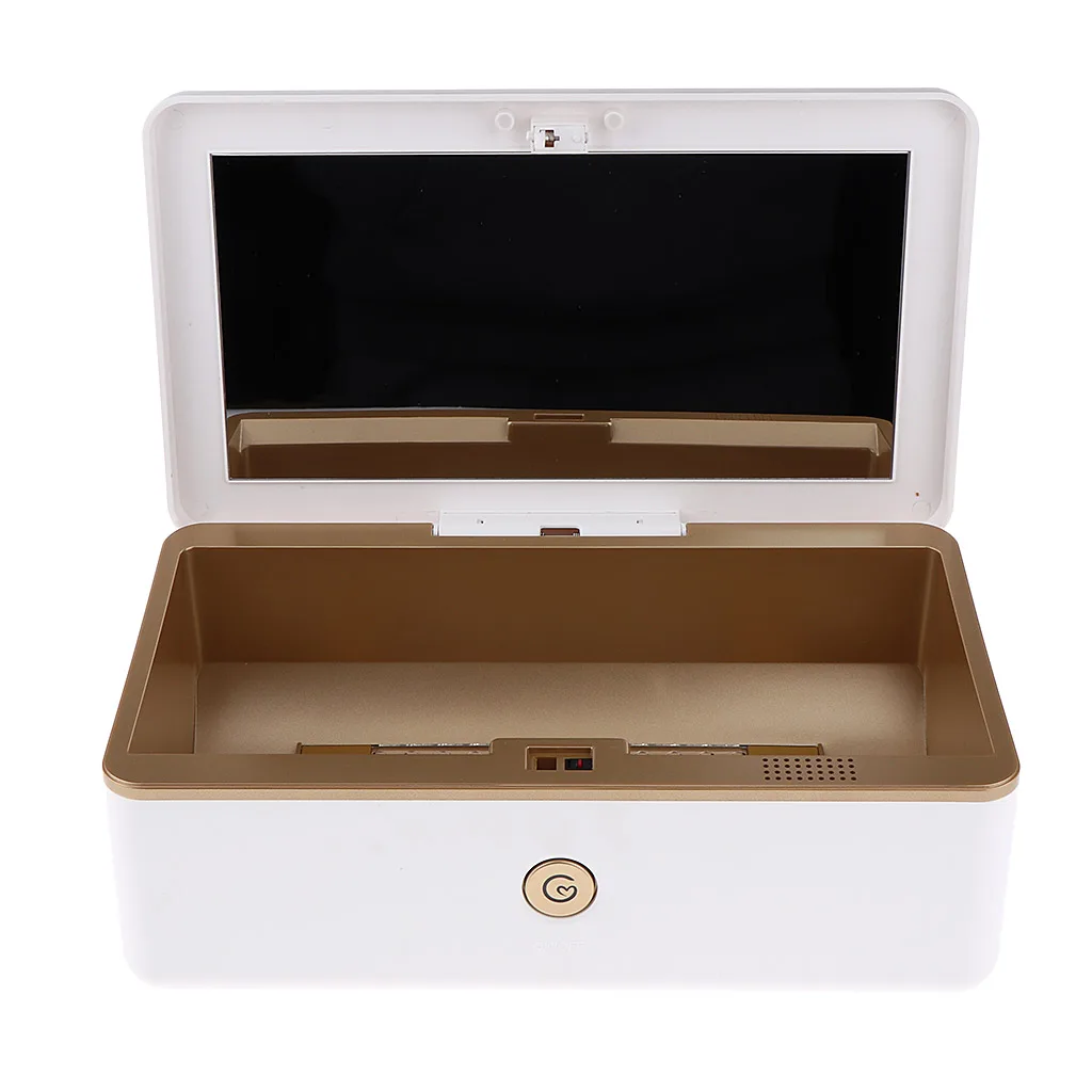 MagiDeal Безопасный светодиодный УФ стерилизатор дезинфекция коробка для микробов и бактерий USB стерилизатор коробка для ногтей Инструменты детские бутылки