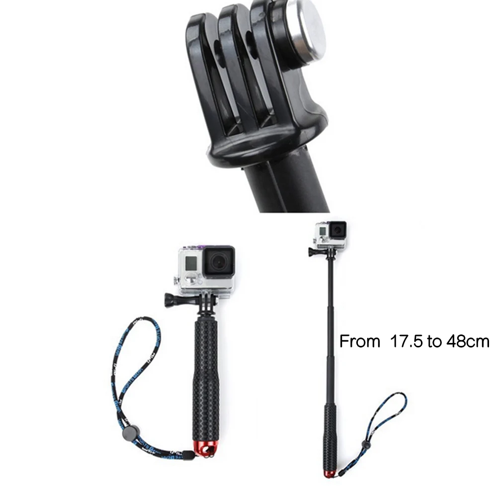 Подводный монопод Gosear селфи палка и браслет для Gopro Hero 5 4 3 plus 2 Sjcam Xiaomi Yi 4k