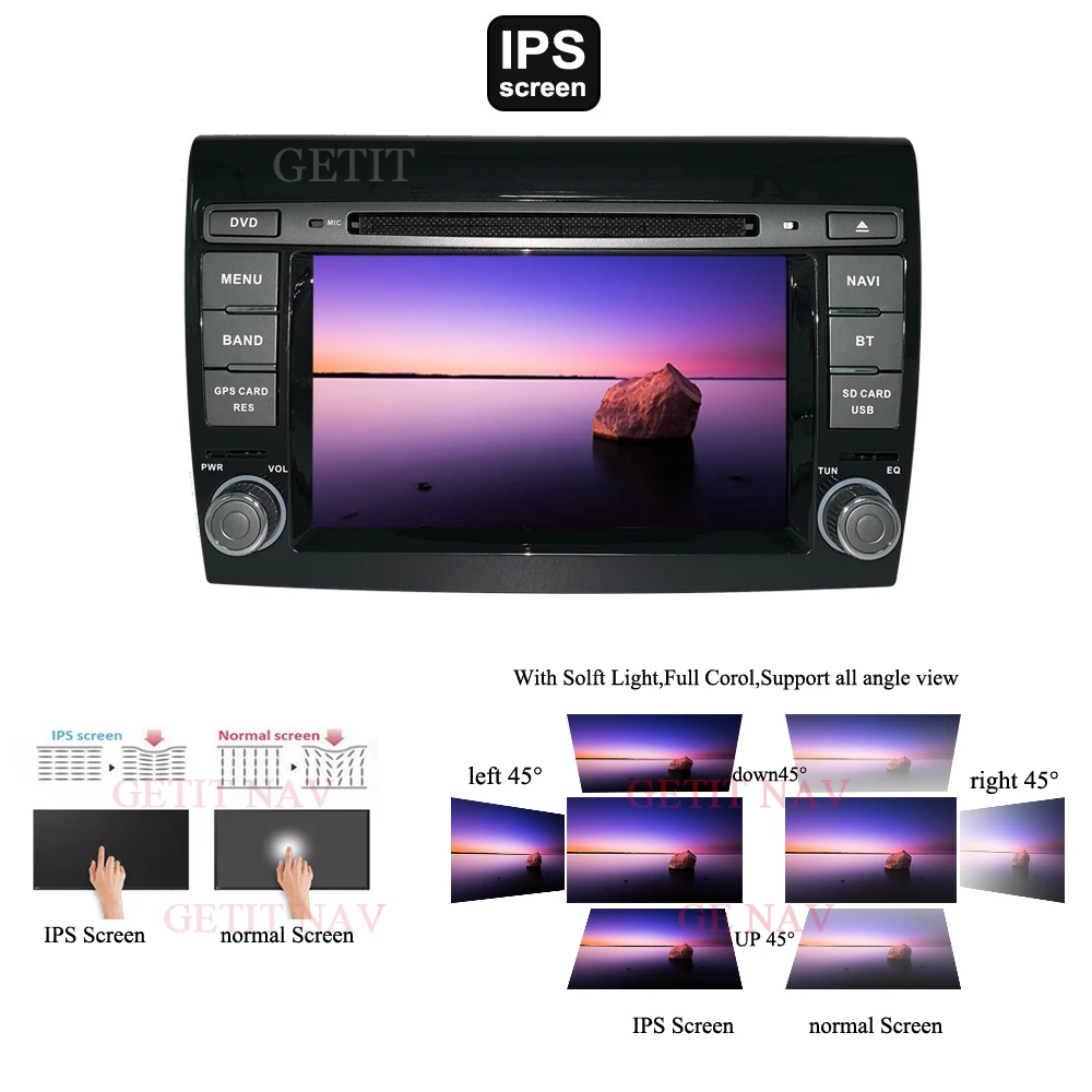 Discount IPS 2 Din android 9.0 Car DVD Player 7