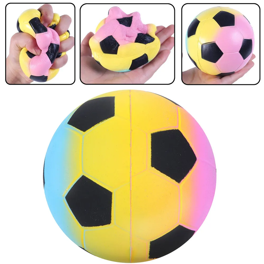 2018 Dropshipping Squishies Galaxy Football Soft Slow Rising Cream