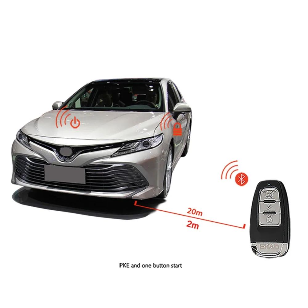 Camry автомобильные аксессуары без ключа система комфорта доступа PKE Phone APP удаленный запуск автомобиля двигателя автомобиля сигнализации Push 913