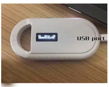  Readell ISO FDX-B Pet RFID Chip Reader OLED Display Portable Animal Microchip Scanner for Dog Cat
