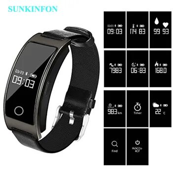 

SK3X Smart Band Blood Pressure Heart Rate Monitor Wrist Watch Intelligent Bracelet Fitness Bracelet Tracker Pedometer Wristband