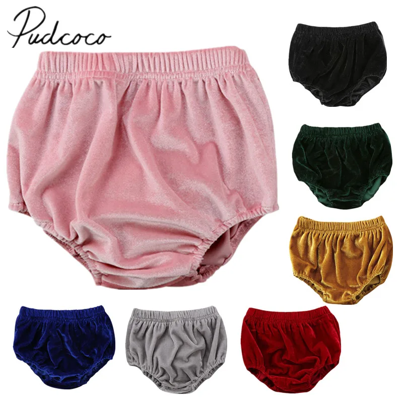 2018 Brand New Toddler Infant Newborn Baby Boy Girl Velvet Bloomer