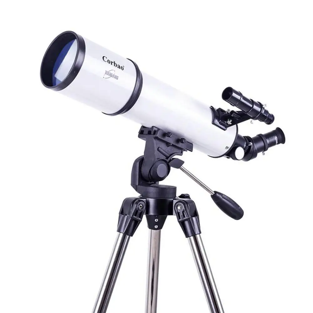 

TianLang Corbao 80AZ-S-PL25 Refractor Astronomical Telescope Travel Scope for Beginners Students(Built-in Solar Film)