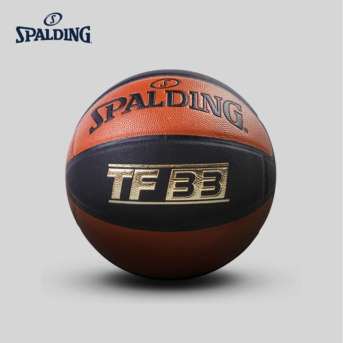 Оригинальный SPALDING TF-33 три человека ПУ крытый и открытый Junior Женская Баскетбол № 6 74-490Y