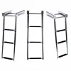 3 Steps Pulley Stainless Steel Under Platform Ladder for  boat accessories marine ► Photo 2/5