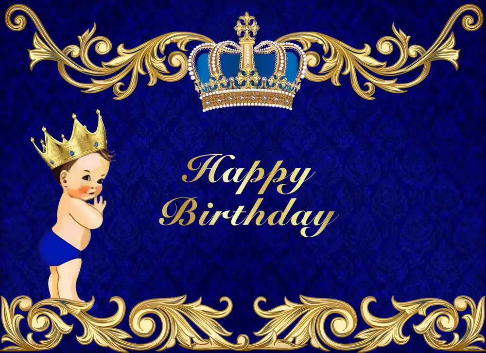 little prince baby shower banner