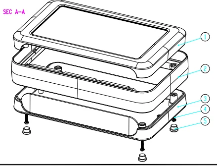1 шт., ip 54 abs szomk батарея ручной pcb коробка пластиковый чехол для инструментов корпус mufakturing чехол для электроники