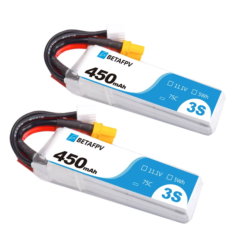 450mAh 3S 75C Lipo батарея(2 шт