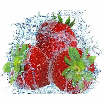 

Diamond Embroidery Mosaic Crystal 5D Cross Stitch Square/round Ice strawberry Drill Diamond Painting DIY Sticker Decor AS500