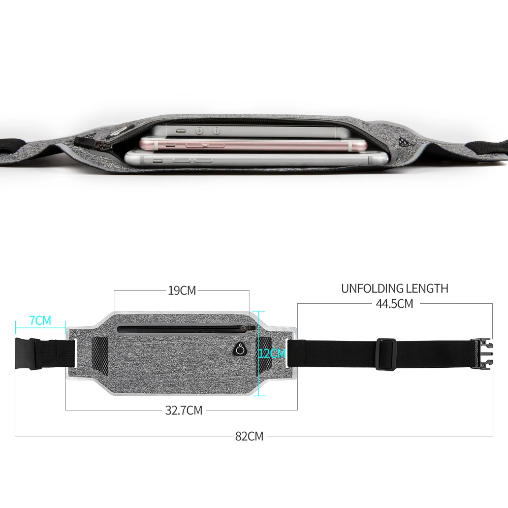 Пояс для бега, поясная сумка, спортивный пояс, для мобильного телефона, для мужчин и женщин, со скрытым чехлом, сумки для бега, для спортзала, поясная упаковка, аксессуары