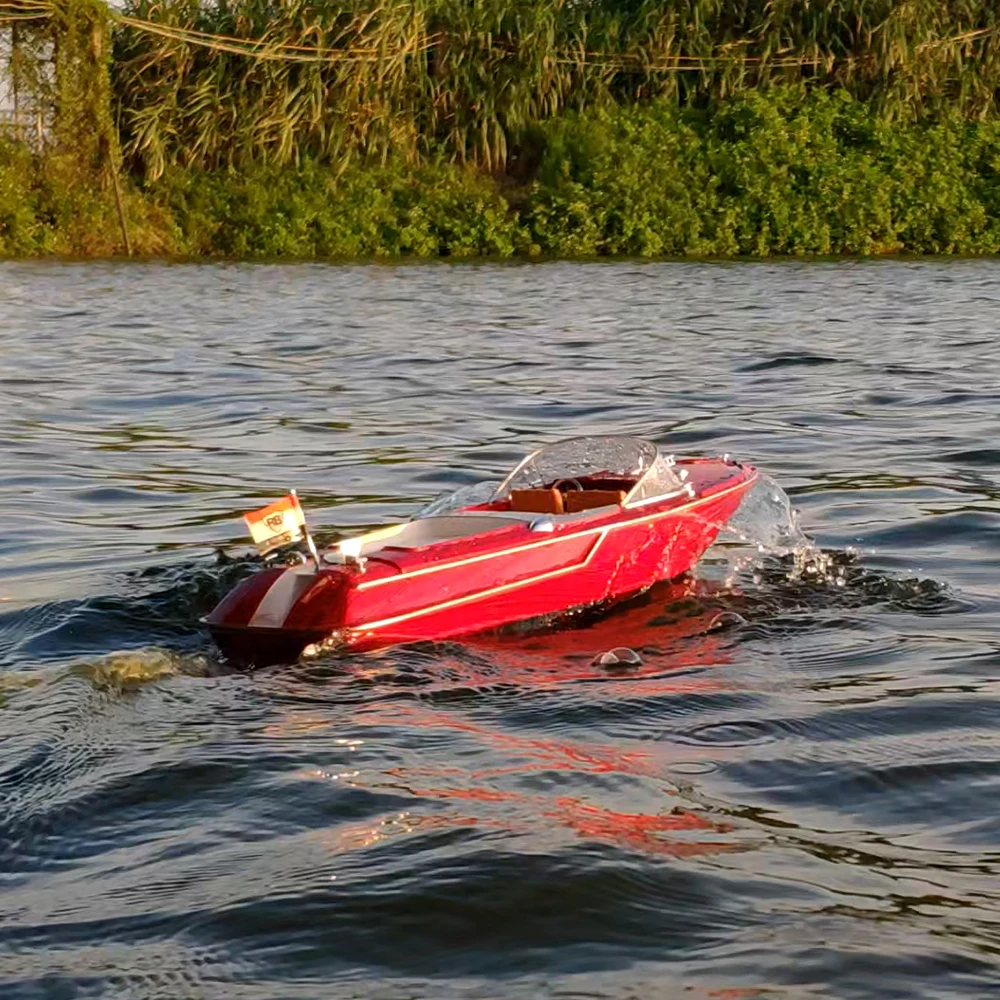 Flytec_V001 25KMH_High Speed_RC_Boat Remote_Control Racing_Speedboat_09