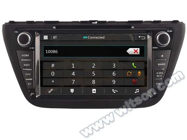 Perfect WITSON CAR AUDIO STERE For SUZUKI S-CROSS 2013-2015 car dvd gps radio with Capctive Screen 1080P DSP WiFi 3G DVR Good Price 24
