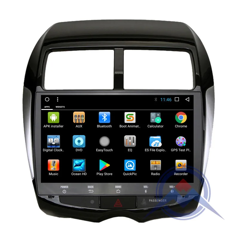Excellent ZOHANAVI Android Octa core Car Multimedia player DVD GPS navigation for MITSUBISHI ASX 2011 2012 -2017 Auto Satnav radio 2