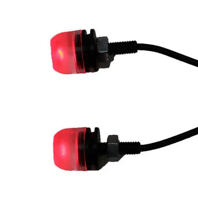 cheap Red LED License Plate Light Motorcycle Cruiser Chopper ATV Dirt Bike Street VN
