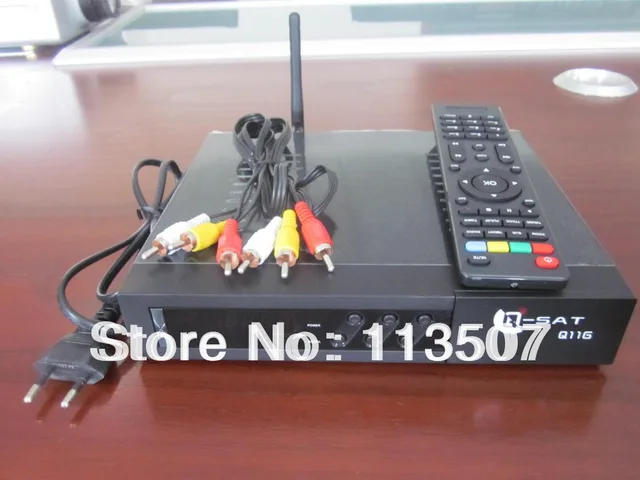 US $796 0 |Q Sat Q11G Free Shipping HD DVB S2 Africa GPRS Decoder With SIM Card Slot (Q Sat) QSat TV Receiver-in Satellite TV Receiver from Consumer