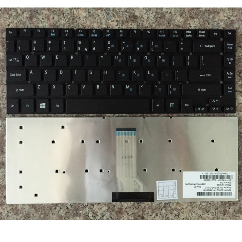 Новая клавиатура для ACER для шлюза NV47 MS2317 ACER 3830 T 4755 г E14 E5-411 для aspire V3-471PG V3-471G Клавиатура ноутбука