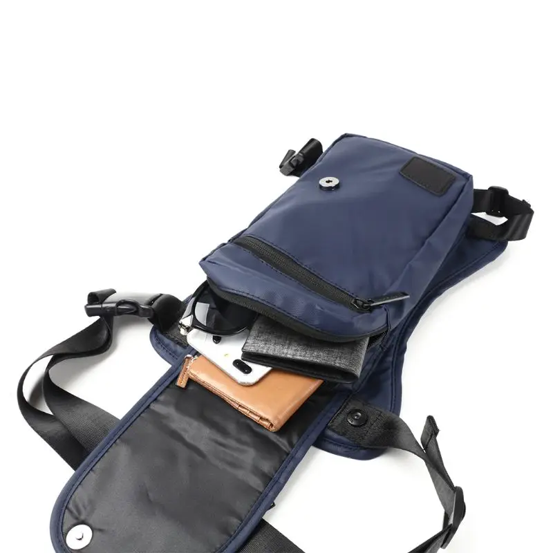 Мужская поясная сумка, водонепроницаемая, для ног, сумка-мессенджер, на плечо, для путешествий, мотоцикла, тактическая, нагрудная сумка, на бедро, ремень, кошелек