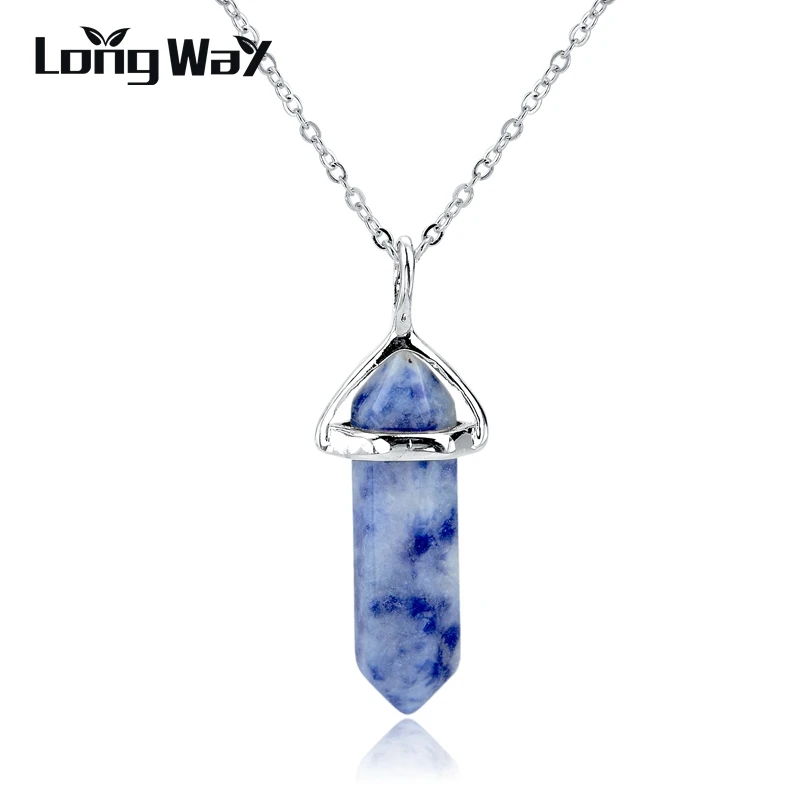 Длинная цепочка LongWay ожерелья и подвески разноцветное ожерелье с кулоном из