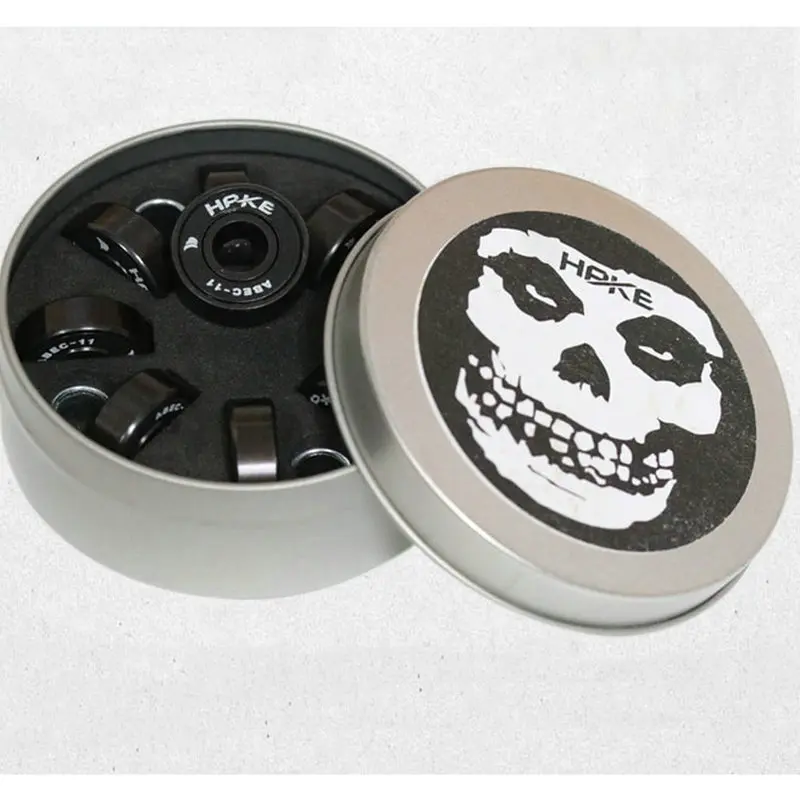 Free Shipping Box pack Skateboard Bearings Black Ceramic ABEC 11