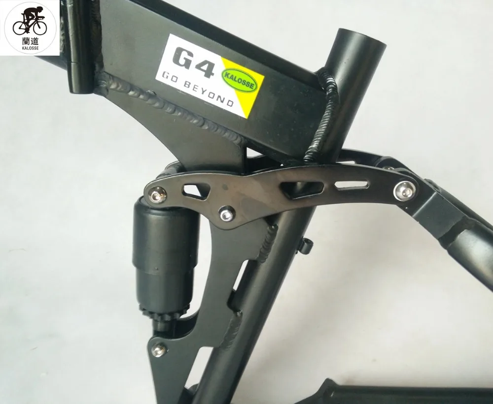 Sale Kalosse Aluminum Snow bicycle frame Fat Mountain alloy frame 26er 2617inch Full suspension 4 Sale Kalosse Aluminum Snow bicycle frame Fat Mountain alloy frame 26er 2617inch Full suspension 4