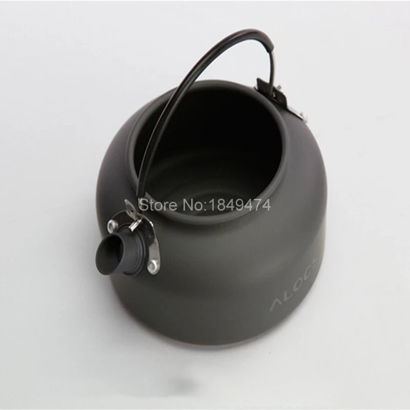 Alocs cw-k02 0.8l hervidor acampar Utensilios de cocina agua pot tetera ultraligero camping ollas tencere picnic herramienta 100g