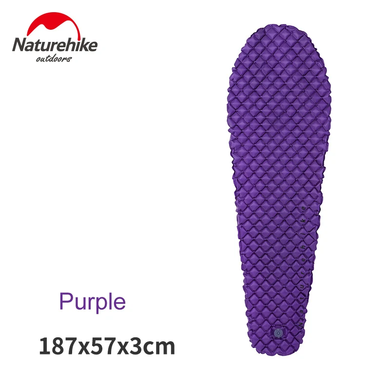 Naturehike في خفيفة في الهواء الطلق التخييم حصيرة مقاوم للرطوبة مرتبة هوائية مومياء خيمة فراش سرير قابل للنفخ NH17T023-T