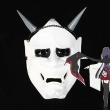 Высокое качество Inu x Boku SS Shirakiin маска с привидением головы Косплей Аксессуары маска