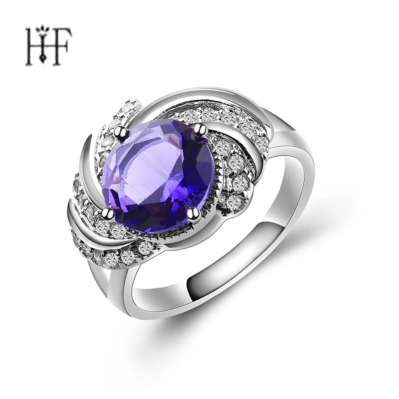 

Men's Rotational stripes Ring Silver spiral Blue 5a Zircon Stone Pave cz ring Engagement Wedding Bands Women Size 6-9 gift