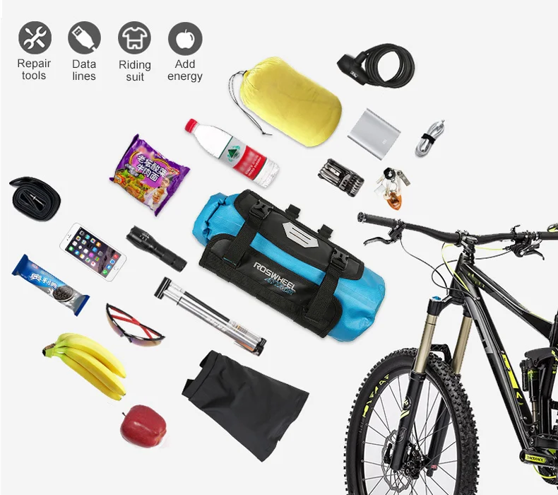 Top ROSWHEEL ATTACK Bicycle Front Tube Bag Bike Handlebar Bag Pack Cycling Storage Front Frame Pannier Accessories Bike Baskets 3 Top ROSWHEEL ATTACK Bicycle Front Tube Bag Bike Handlebar Bag Pack Cycling Storage Front Frame Pannier Accessories Bike Baskets 3