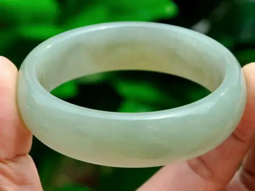 

002014 Natural Hetian Nephrite Jade Bangle Bracelet,