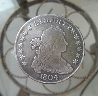 Wholesale 1804 Draped Bust Seagle And Shield Silver One Dollar